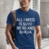 All I Need Is Suvo Meso And Rakija — detajl natisa