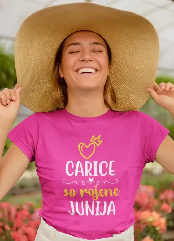 Majica Carice So Rojene JUNIJA (NOVO) — detajl natisa