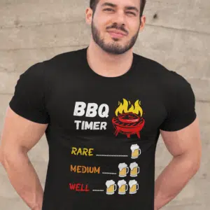 BBQ TIMER — tisk na majico