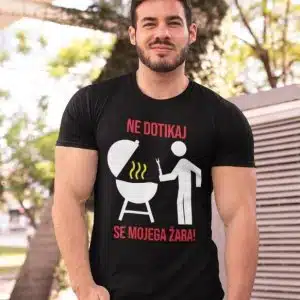 Ne Dotikaj Se Mojega Žara — tisk na majico