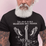 Življenje Bi Bilo Dolgočasno - Rock`n Roll — tisk na majico
