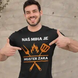 Mojster Žara [opcija IME po želji] — tisk na majico