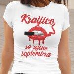 Majica Kraljice So Rojene Septembra — tisk na majico