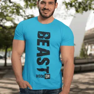 Beast Mode ON (Fitnes) — detajl natisa