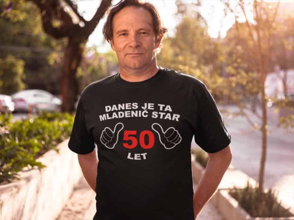 Danes Je Ta Mladenič Star [starost po želji] — detajl natisa