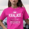 Kraljice So Rojene Oktobra — tisk na majico