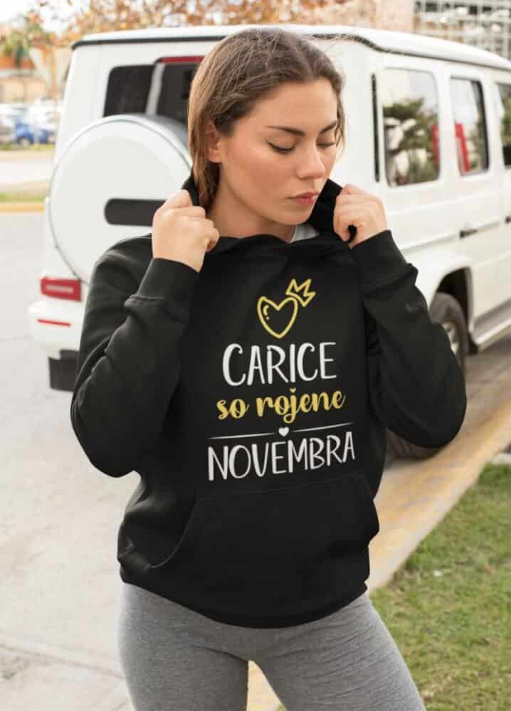 Carice So Rojene NOVEMBRA — tisk na majico