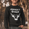 Jopica Za V Štalo - BIK PULOVER — detajl natisa
