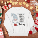 To Leto Sem Bil Zelo Priden + IME po želji — tisk na majico