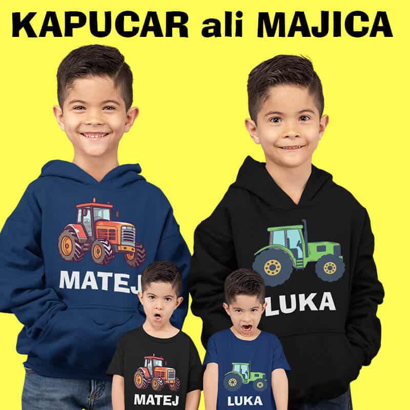 Traktor + IME OTROKA — različica 5
