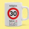 Skodelica - za 30, 40, 50 ali 60 LET — detajl natisa