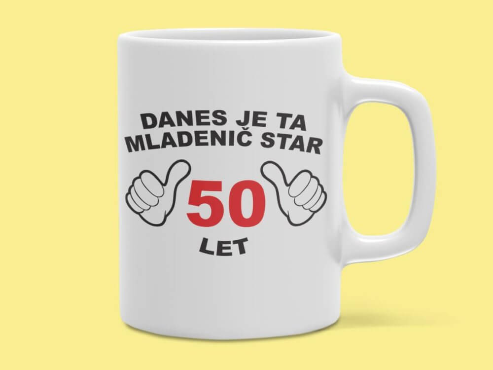 Tisk na skodelico za rojstni dan