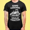 Samo Legende Vozijo Traktor — tisk na majico