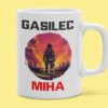 Skodelica - Gasilec [opcija z imenom!] — tisk na majico