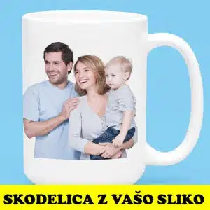 Tisk na skodelico po naročilu z vašo sliko — tisk na majico