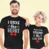 Majica Za Pare - I Stole Her Heart, So I`m Stealing — tisk na majico