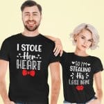 Majica Za Pare - I Stole Her Heart, So I`m Stealing — tisk na majico