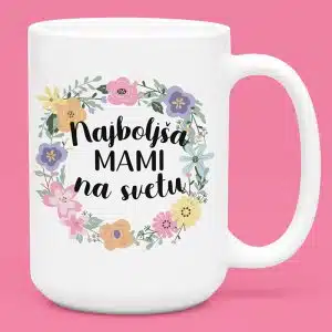 Skodelica - Najboljša MAMI ali BABICA na svetu — tisk na majico
