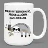 Skodelica Nujno Potrebuj Kavo, Preden Se Začnem Delat, Da Delam — tisk na majico