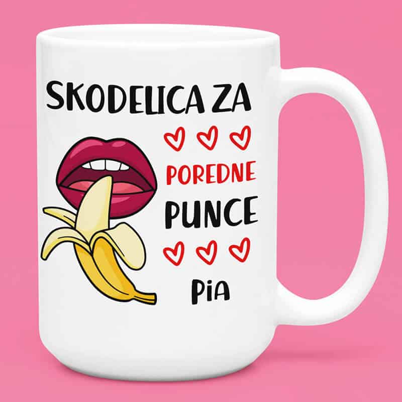 skodelica za poredne punce