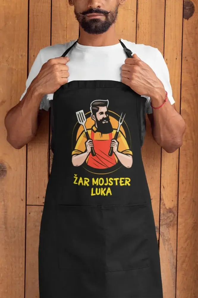 Majica Žar Mojster + [IME PO ŽELJI] — različica 4