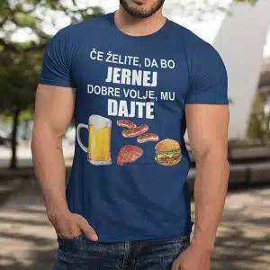 Piknik majica - Dobre Volje [IME po želji] — detajl natisa