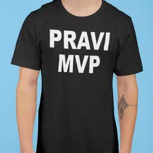 Košarkarska majica - PRAVI MVP — tisk na majico