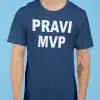 Košarkarska majica - PRAVI MVP — detajl natisa