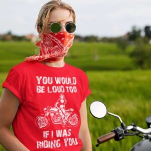 Motoristka - You Would Be Loud Too — detajl natisa