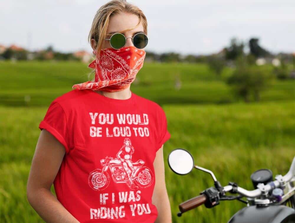 Motoristka - You Would Be Loud Too — detajl natisa