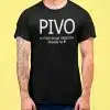 PIVO je moja druga najljubša beseda na P — tisk na majico