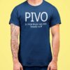 tisk-na-majice-pivo-druga-najljubsa-beseda-modra PIVO je moja druga najljubša beseda na P — različica 3