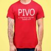 tisk-na-majice-pivo-druga-najljubsa-beseda-rdeca PIVO je moja druga najljubša beseda na P — različica 4