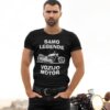 Samo Legende Vozijo Motor — tisk na majico