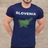 NAVIJASKA-MAJICA-SLOVENIA.MODRA Navijaška majica SLOVENIA — različica 3
