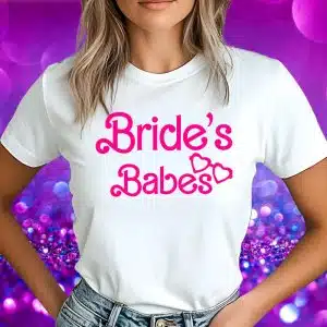 Majice Za Dekliščino - Bride`s Babes — tisk na majico