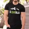 Navijaška majica SLOVENIJA (triglav) — tisk na majico