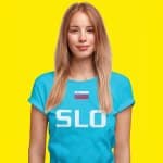 Navijaška majica SLO — tisk na majico