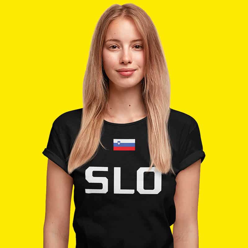 Navijaška majica SLO — različica 3