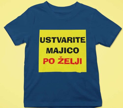 TISK NA MAJICO - PO ŽELJI — detajl natisa