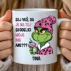 Skodelica GRINCH Saj Veš ... + IME po želji — tisk na majico