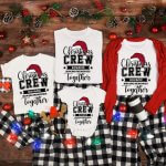 Majica Christmas Crew — tisk na majico