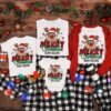 Majica Jelenčki Merry Christmas TEAM — tisk na majico