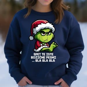 Tečni Grinch, božične pesmi ... + IME po želji — različica 3