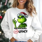 Preverjeno 100 % Grinch ... + IME po želji — tisk na majico