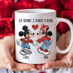 Miki in Mini miška - Za Vedno (Ime po želji) — tisk na majico