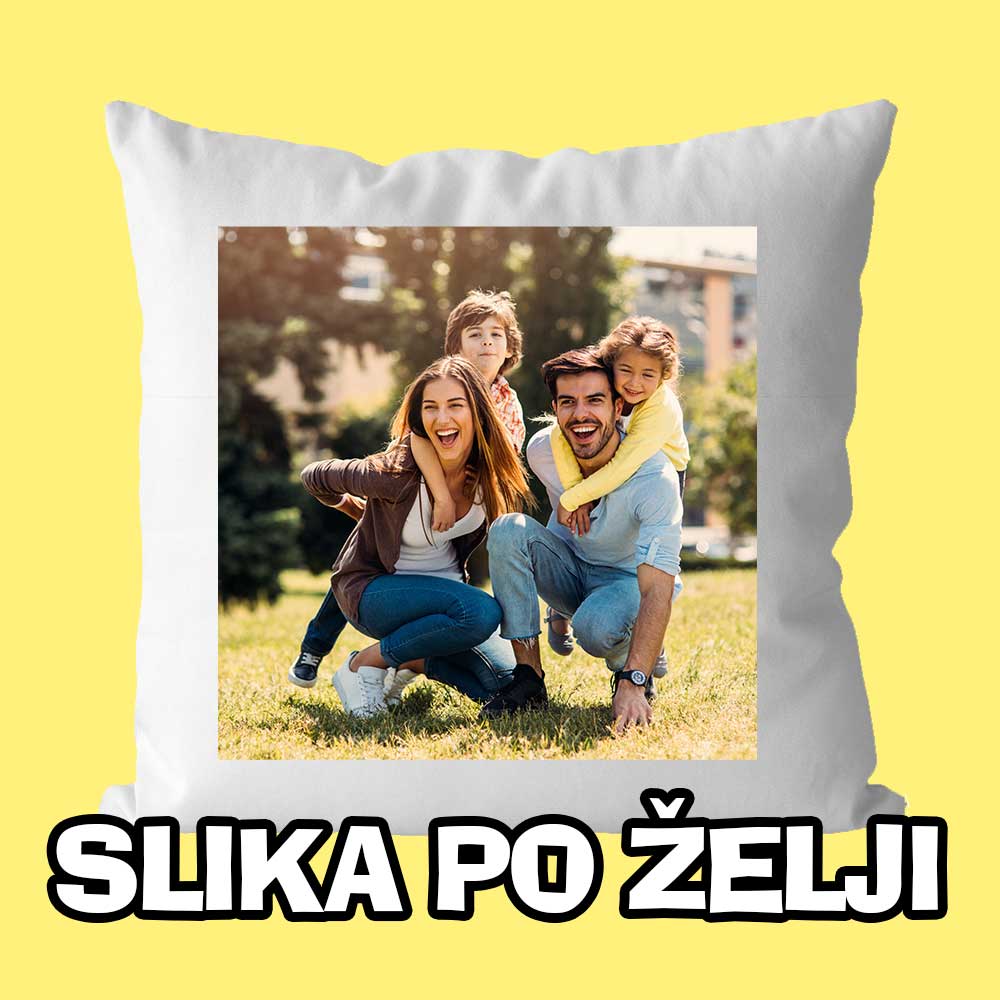 Okrasna blazina - ustvarjeno z vašo fotografijo (40x40 cm) — detajl natisa