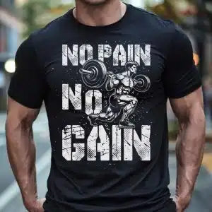 No Pain No Gain — tisk na majico
