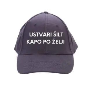 TISK NA ŠILT KAPO - PO ŽELJI — detajl natisa
