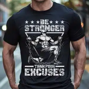 Be Stronger Than Your Excuses — tisk na majico